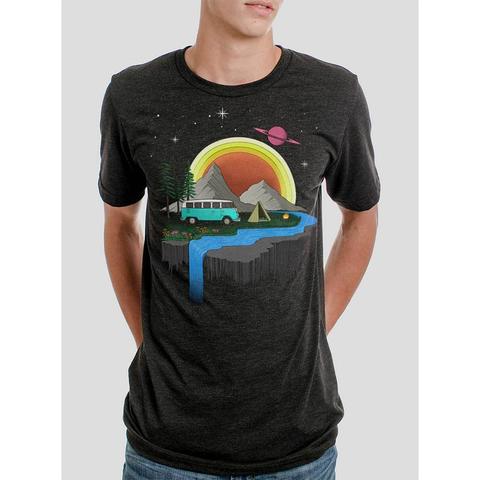 Camping In The Wild Mens Tee