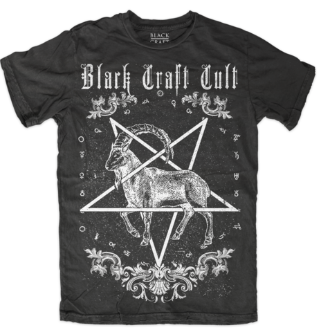 Capricorn Black Craft Cult T-Shirt