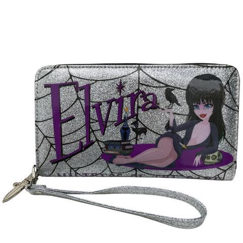 Elvira Glitter Clutch Wristlet Wallet