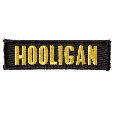 Hooligan Iron On Patch