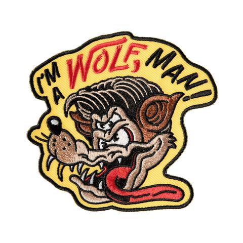 Wolf Man Iron On Patch