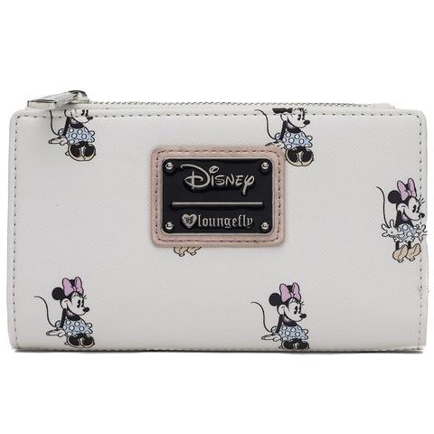 Minnie AOP Cream Wallet