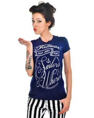 Not Just For Sailors & Whores Babydoll Tee