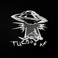 UFO Desert Tucson Mens Tee (Black)