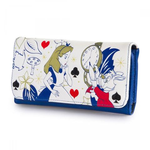 Alice And White Rabbit Wallet
