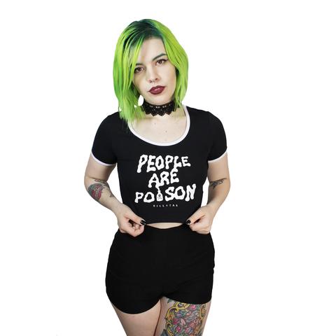 People Are Poison Crop Top