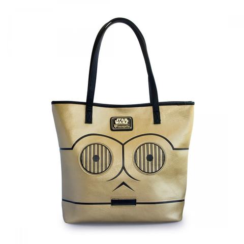 Star Wars 2 Sided R2D2 and C3PO Tote